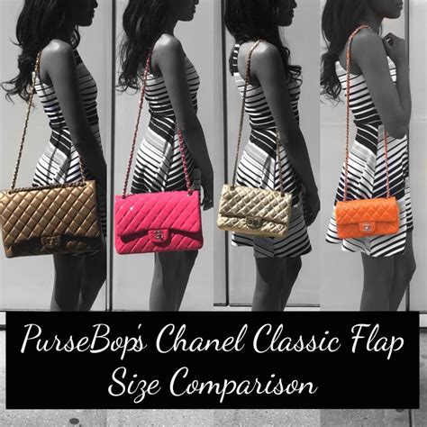 chanel classic mini flap bag size